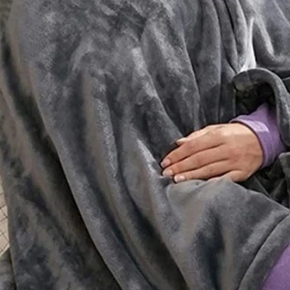 USB Electric Heated Blanket 3 Heating Levels Fleece Heated Blanket Portable Heated Blanket Cape Quickly Heated Cape Pad